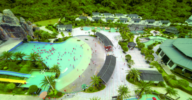 温泉体验区 温泉体验区